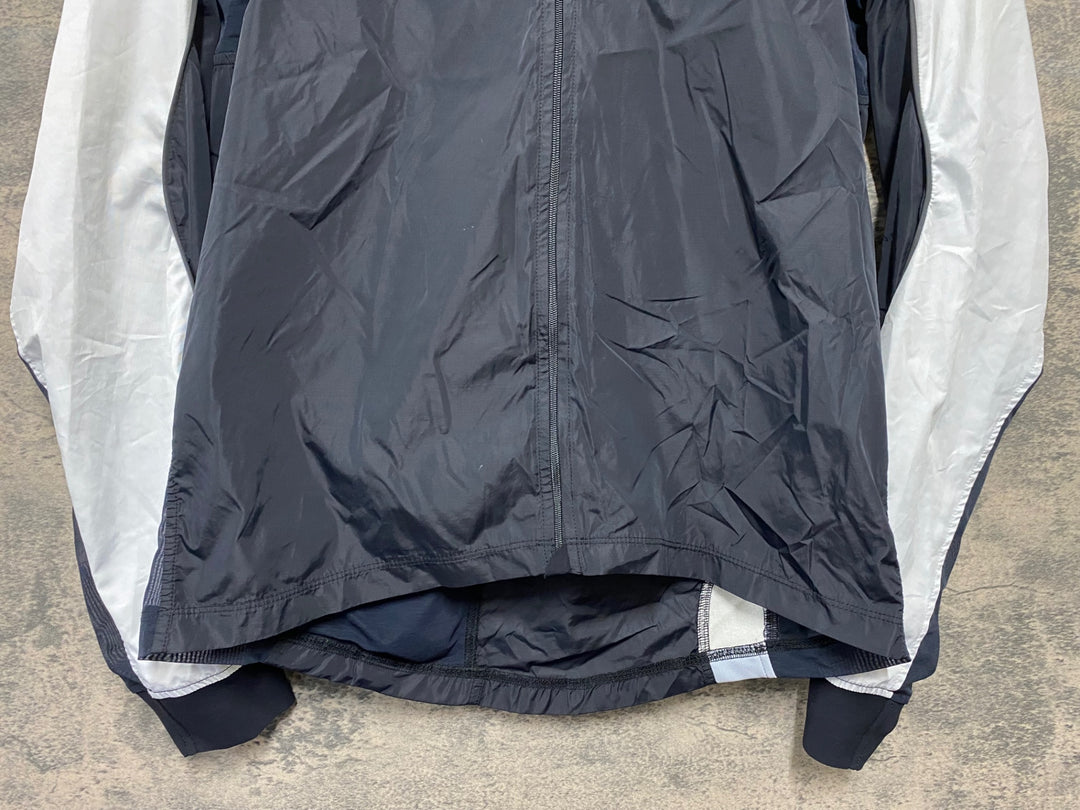 JL090 アソス assos GT ASSOS BLITZSTEIN JACKET 長袖 ウィンドブレーカー 黒 白 S