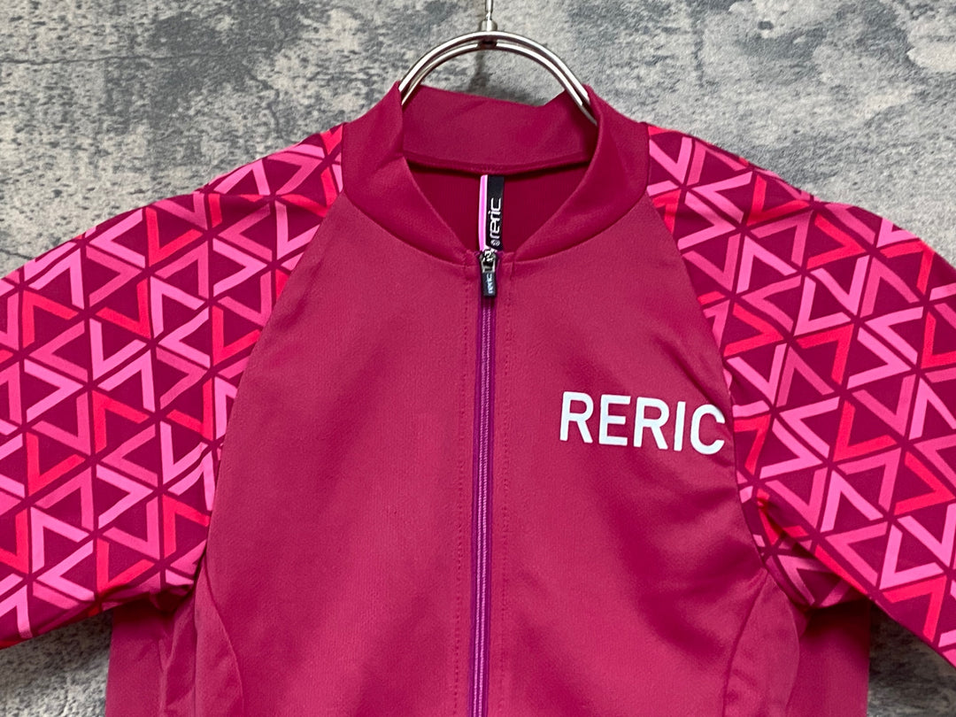 JV994 レリック reric Women's Himalia SS Jersey 半袖 サイクルジャージ S ピンク レディース