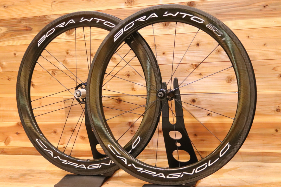 カンパニョーロ CAMPAGNOLO ボーラ BORA WTO 60 RIM AC3 シマノ 11S/12S 19C カーボン チューブレス ホイールセット 【広島店】
