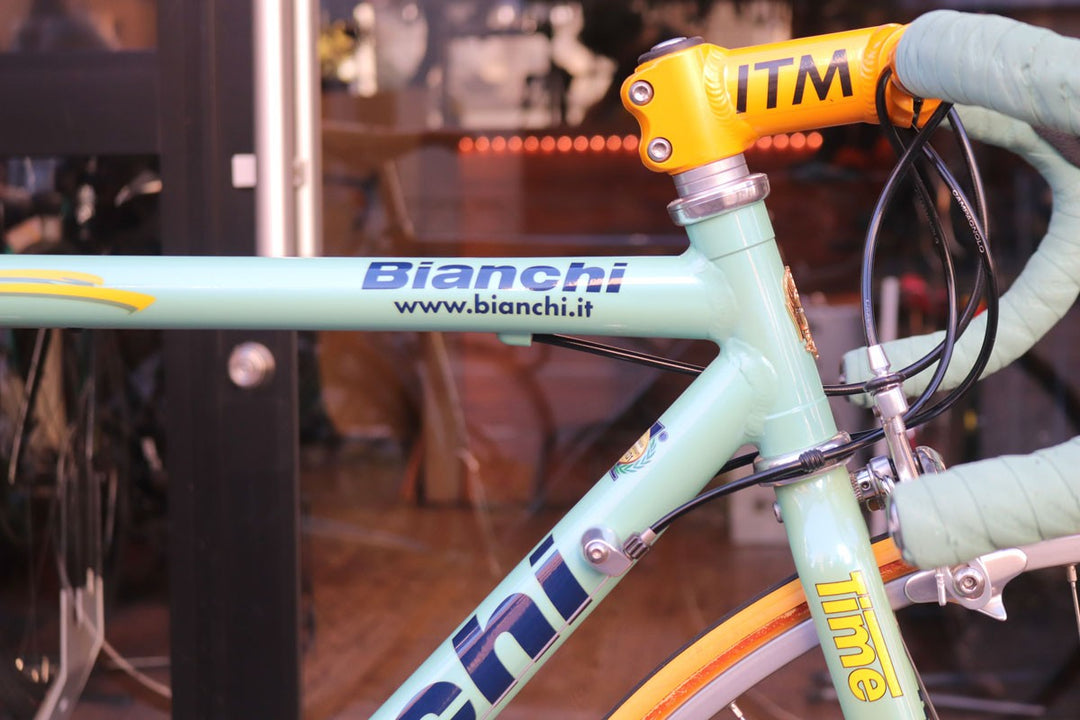 ビアンキ Bianchi メガプロ MEGA PRO XL ジロデイタリア 101台限定車 1999 53サイズ カンパニョーロ レコード スカンジウム ロードバイク 【東京南麻布店】