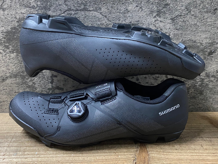 KN960 シマノ SHIMANO XC3 SHXC300M ビンディングシューズ 黒 EU43