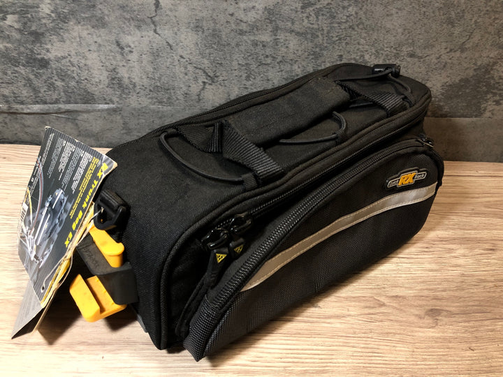 JV572 トピーク TOPEAK RX Trunk Bag EX リアキャリアバッグ 黒 ※ジッパー破損