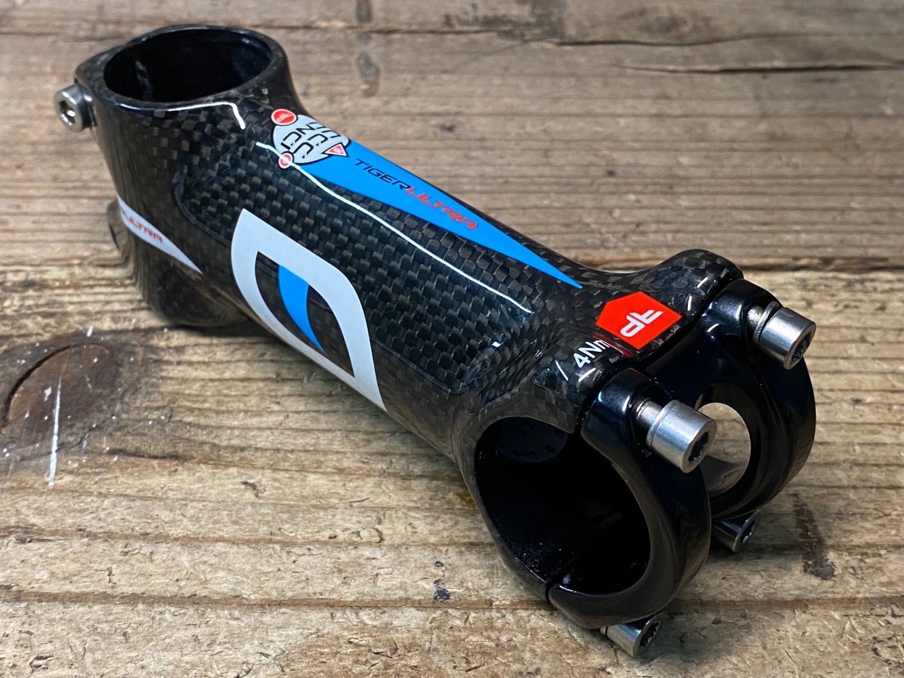 JP086 モスト MOST TIGER ULTRA ステム アルミ カーボンラップ 100mm