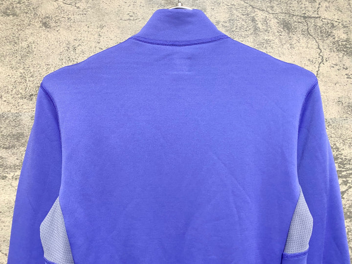 KS239 イザドア Isadore Alternative Eco Fleece Long Sleeve Jersey 長袖 サイクルジャージ 紫 S 裏起毛