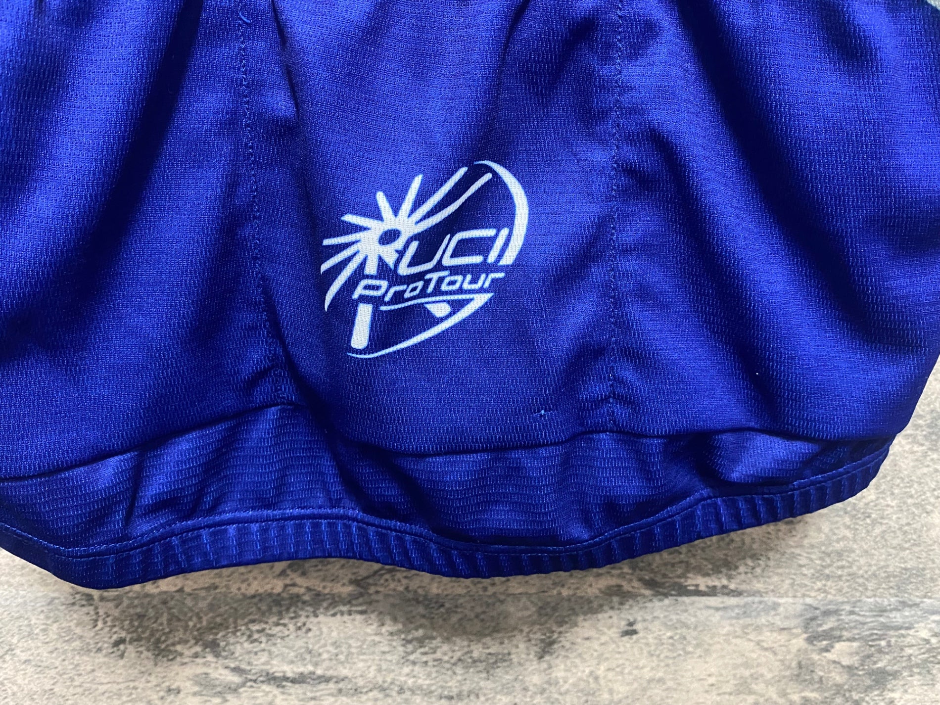 JR972 エチュンド ETXEONDO 半袖 サイクルジャージ 青 白 M – BICI