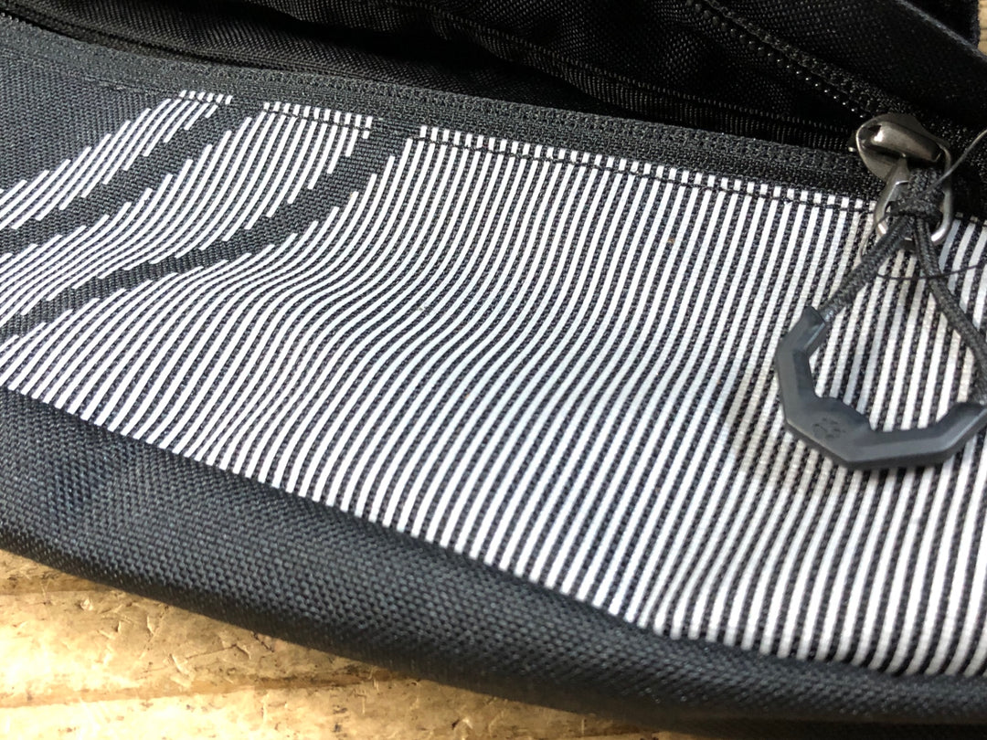 KE577 ジャックウルフスキン Jack Wolfskin トップチューブフレームバッグ ブラック
