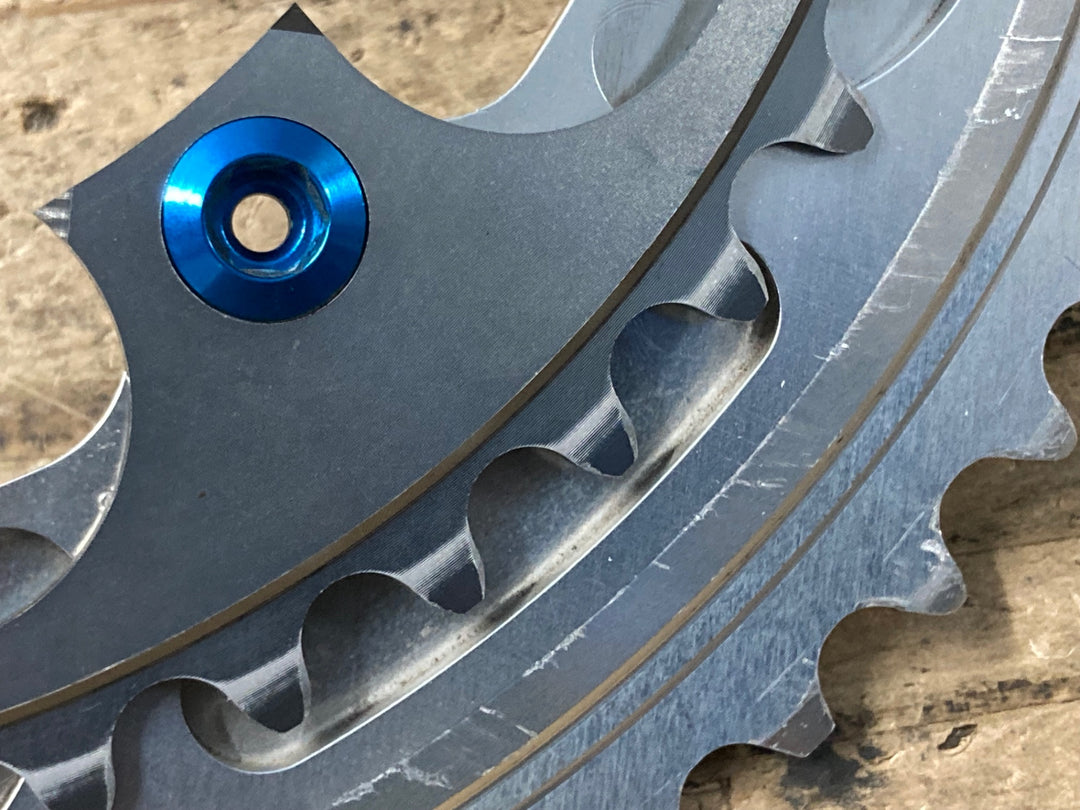 KN133 シマノ SHIMANO デュラエース DURA-ACE FC-7700 SG チェーンリング 56T + 44T 5アーム