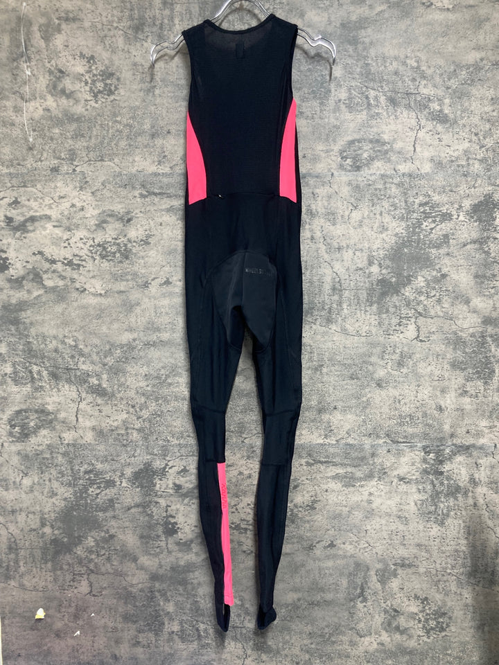 JE309 ラファ Rapha WOMEN'S WINTER TIGHTS ビブタイツ ブラック ピンク レディース XXS 裏起毛