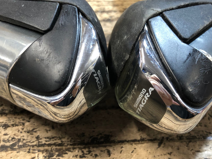 JV258 シマノ SHIMANO ティアグラ Tiagra ST-4500 STIレバー ※ブラケット劣化