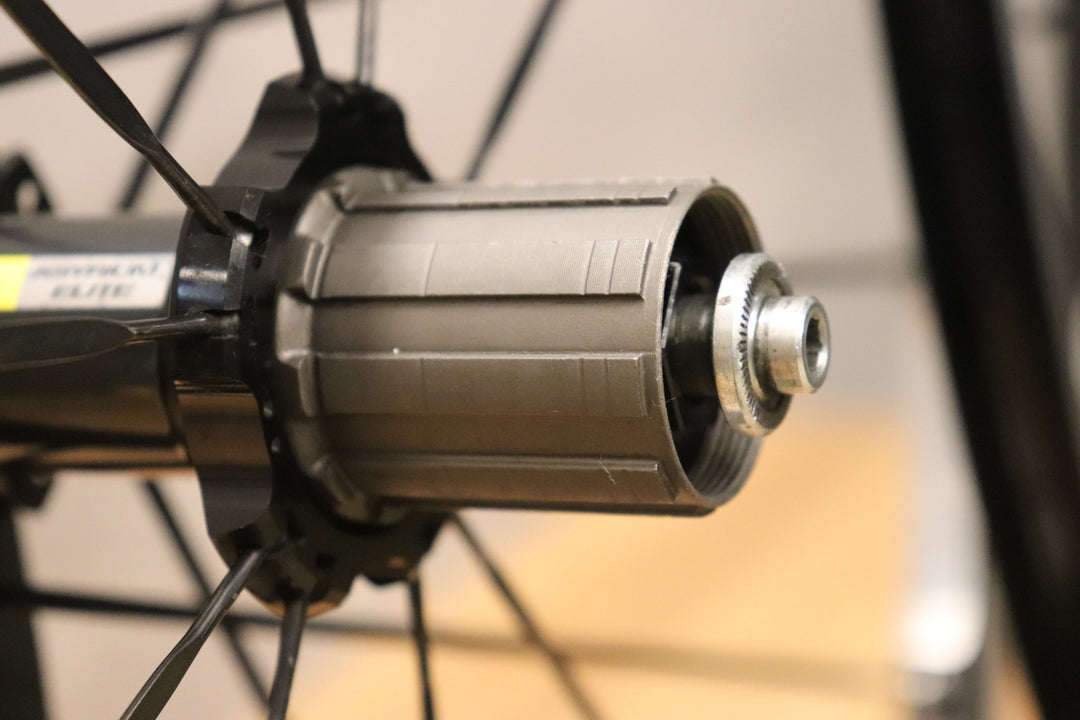 マヴィック MAVIC キシリウムエリート KSYRIUM ELITE シマノ 12/11S アルミ クリンチャー ホイールセット ナローリム 15C 【さいたま浦和店】