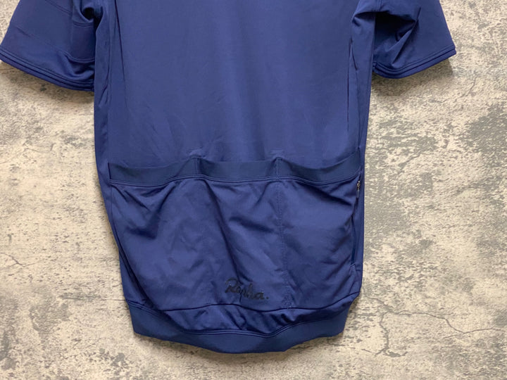 KF221 ラファ Rapha MEN'S SHORT SLEEVE CORE JERSEY 半袖 サイクルジャージ ネイビー M
