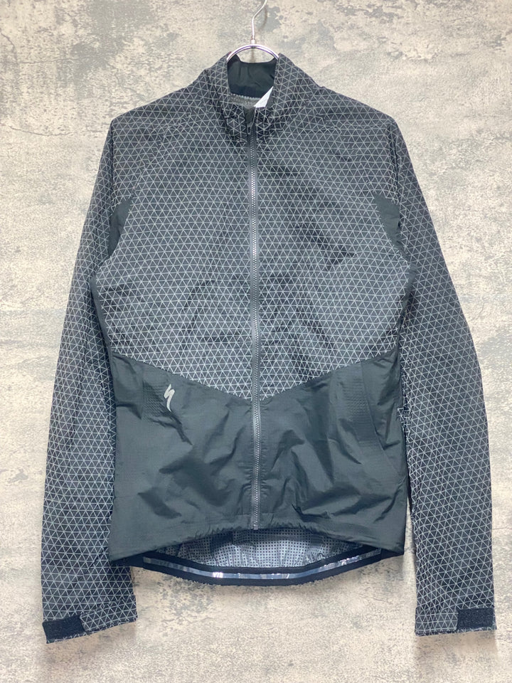 KM633 スペシャライズド SPECIALIZED Deflect Reflect H2O Jacket サイクルジャケット 黒 S