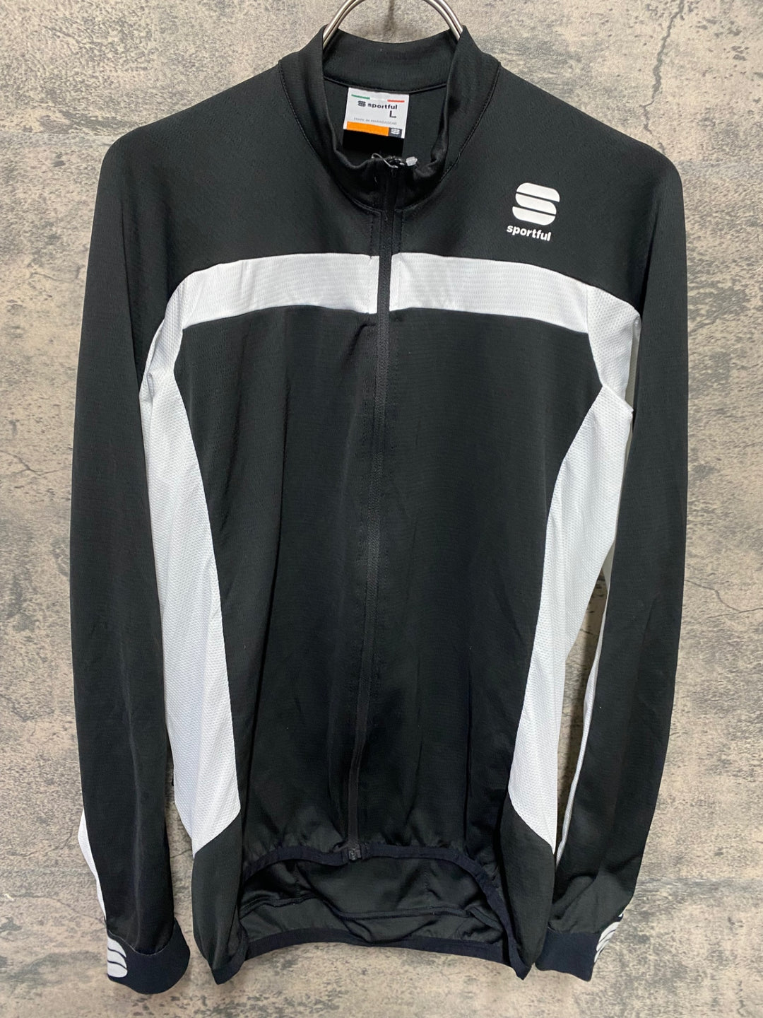 KB803 スポーツフル sportful 長袖 サイクルジャージ 黒 L
