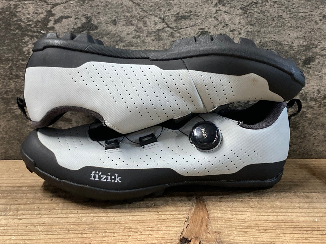 KD836 フィジーク fizik テラ TERRA ATLAS ビンディングシューズ グレー EU42.5 SPD