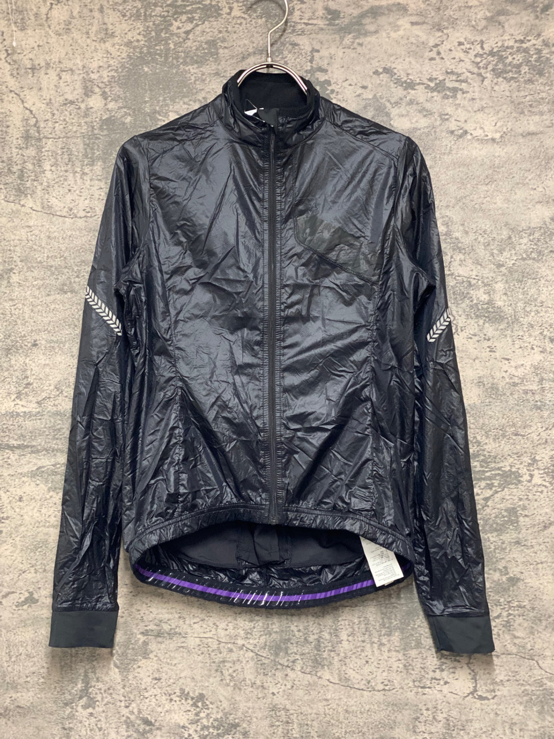 JZ995 リブ Liv 長袖 ウインドブレーカー 黒 XS レディース