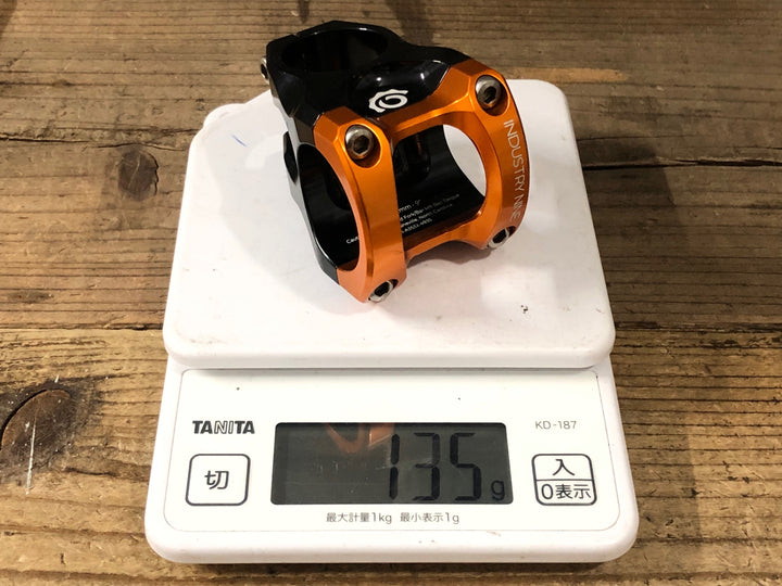 KF284 インダストリーナイン INDUSTRY NINE A35 ステム 32mm 9° ハンドルクランプ径Φ35