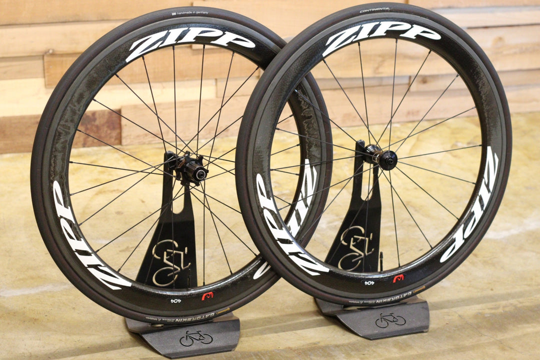 ジップ ZIPP 404 ファイアクレスト FIRECREST カーボン チューブラー ホイールセット シマノ 12/11S 【立川店】