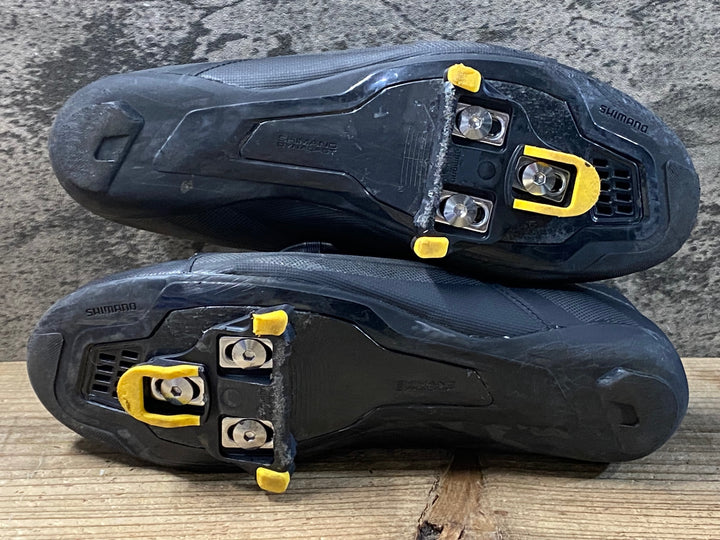 KC525 シマノ SHIMANO SH-RC300 SPD-SL ビンディングシューズ 43サイズ ブラック