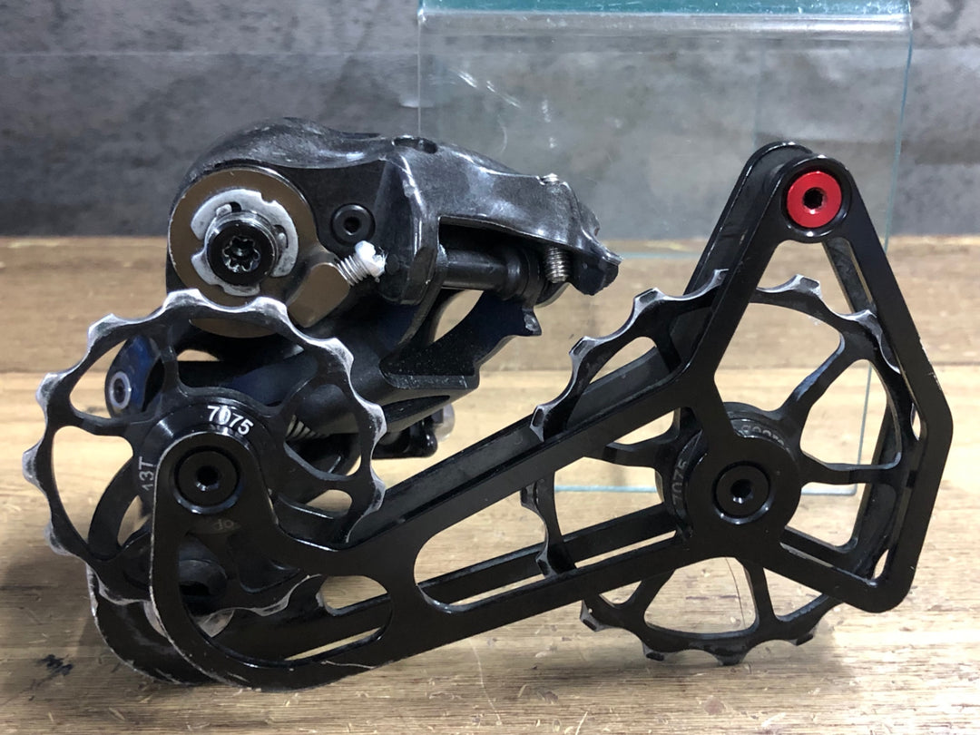 JO232 カンパニョーロ CAMPAGNOLO コーラス CHORUS 11 RD11-CH1 リアディレイラー GEAROOP CERAMIC アルミ ビックプーリー ※アジャスタマウント破損の為ジャンク