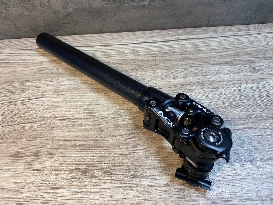 JK839 SR SUNTOUR NCX サスペンション シートポスト アルミ 黒 Φ30.9