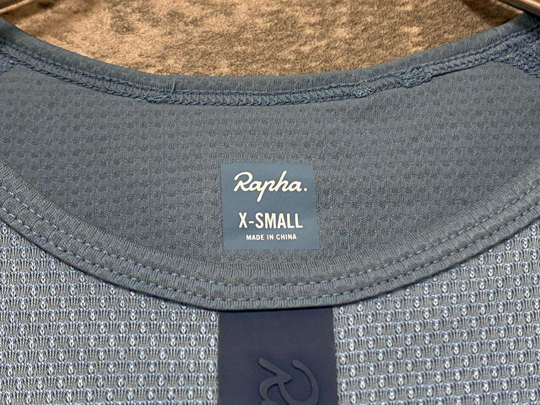KK258 ラファ Rapha ノースリーブ ベースレイヤー ターコイズ XS ※タグカット