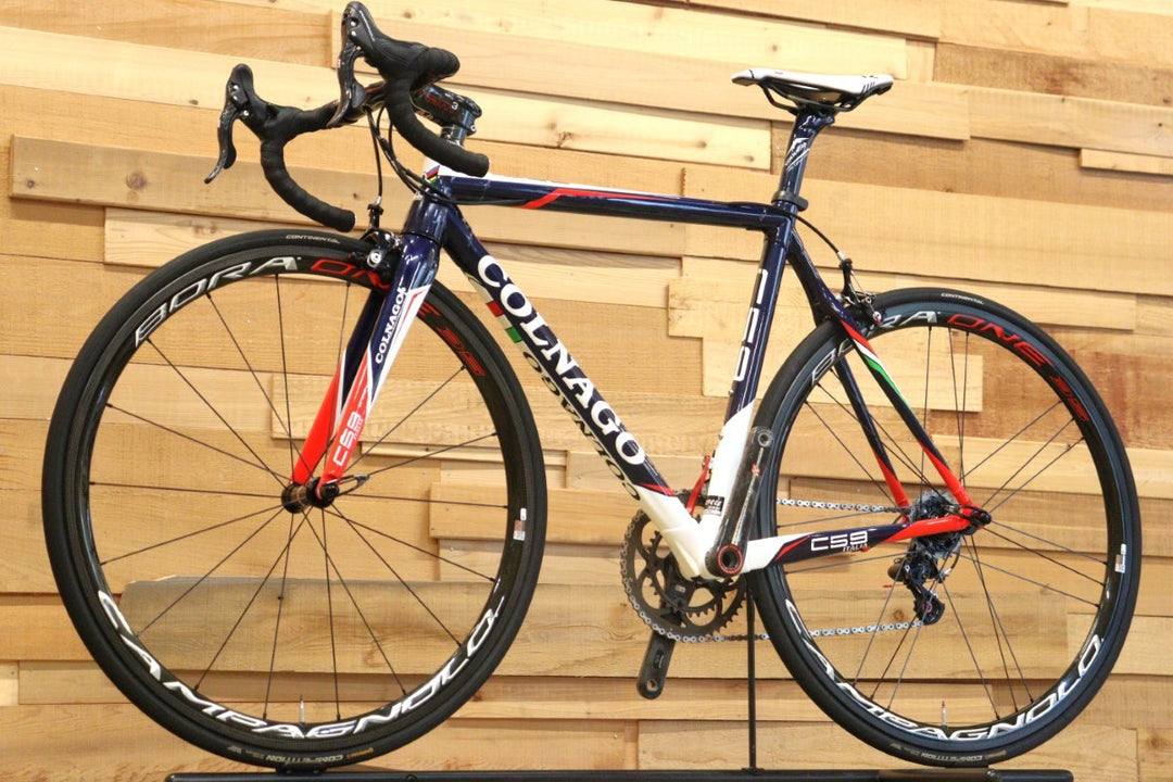 コルナゴ COLNAGO C59 2012 520サイズ カンパ スーパーレコード MIX 11S カーボン ロードバイク BORA ONE【立川店】