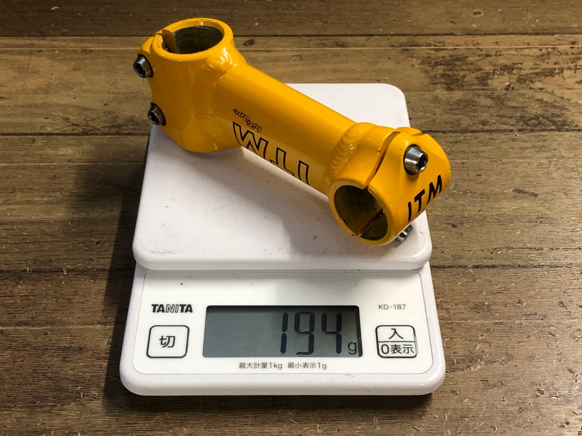 JX588 ITM bigone ステム 黄 100mm Pantani – BICI AMORE ONLINE STORE