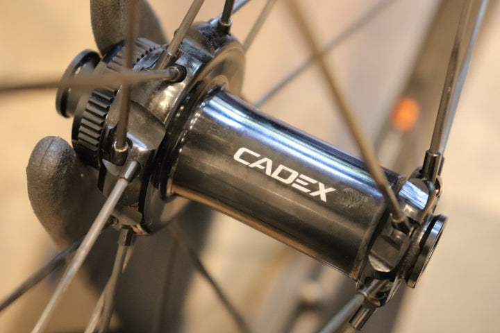 カデックス CADEX 65 DISC カーボン チューブレス ホイールセット シマノ 12/11S 【さいたま浦和店】