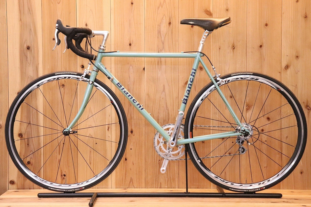 ビアンキ BIANCHI ジロ GIRO カンパニョーロ ヴェローチェ 10S クロモリ ロードバイク 【芦屋店】