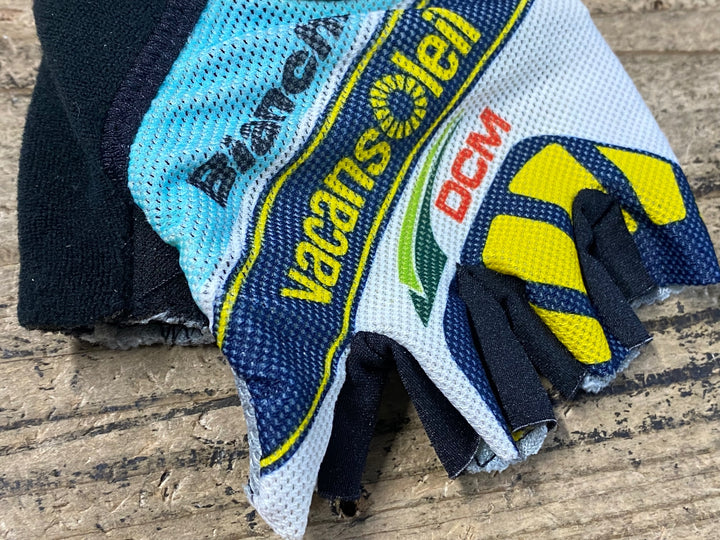 KB714 サンティーニ Santini 指切 グローブ ハーフジップ 総柄 L vacansoleil