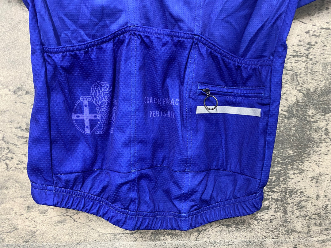 JI325 ラファ Rapha SUPER LIGHTWEIGHT JERSEY 半袖 サイクルジャージ 紫 M