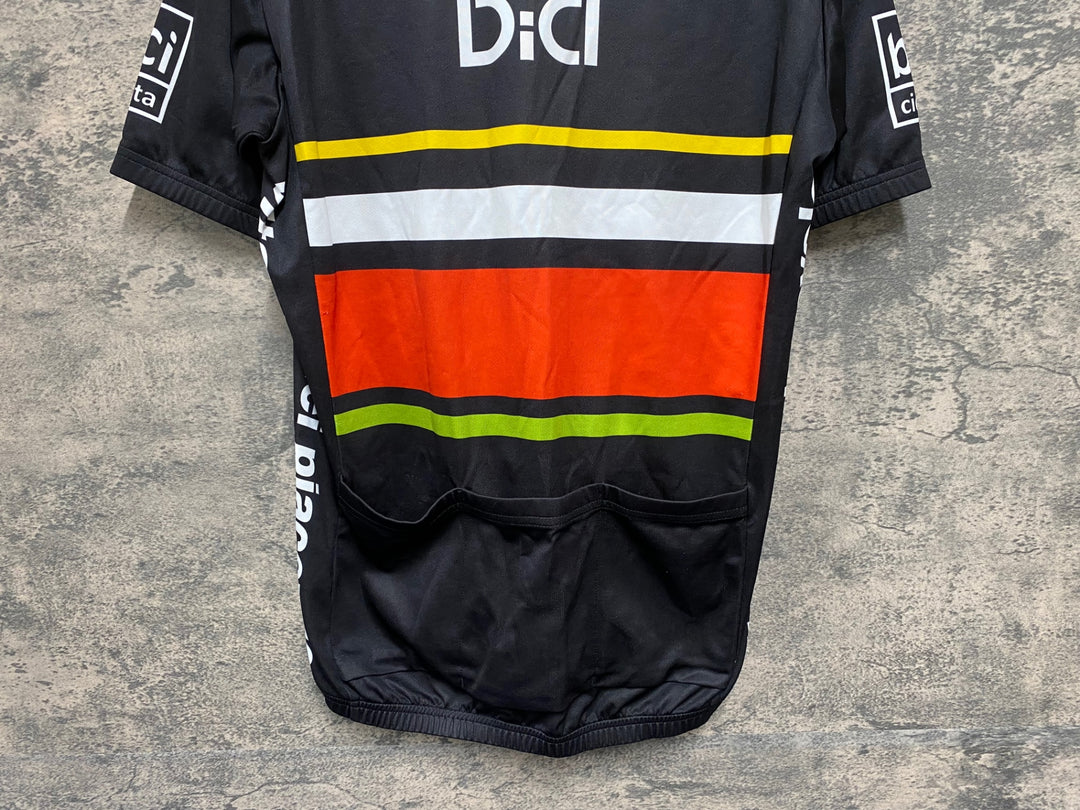 JI927 ビチ bici 半袖 サイクルジャージ 黒 M