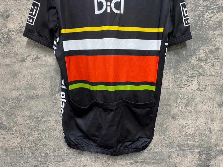 JI927 ビチ bici 半袖 サイクルジャージ 黒 M