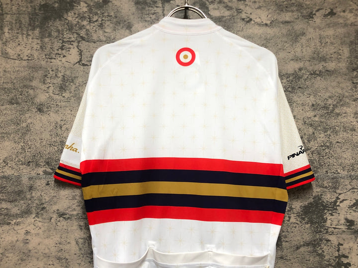 KL480 ラファ Rapha CORE JERSEY WIGGINS 半袖 サイクルジャージ 白 L