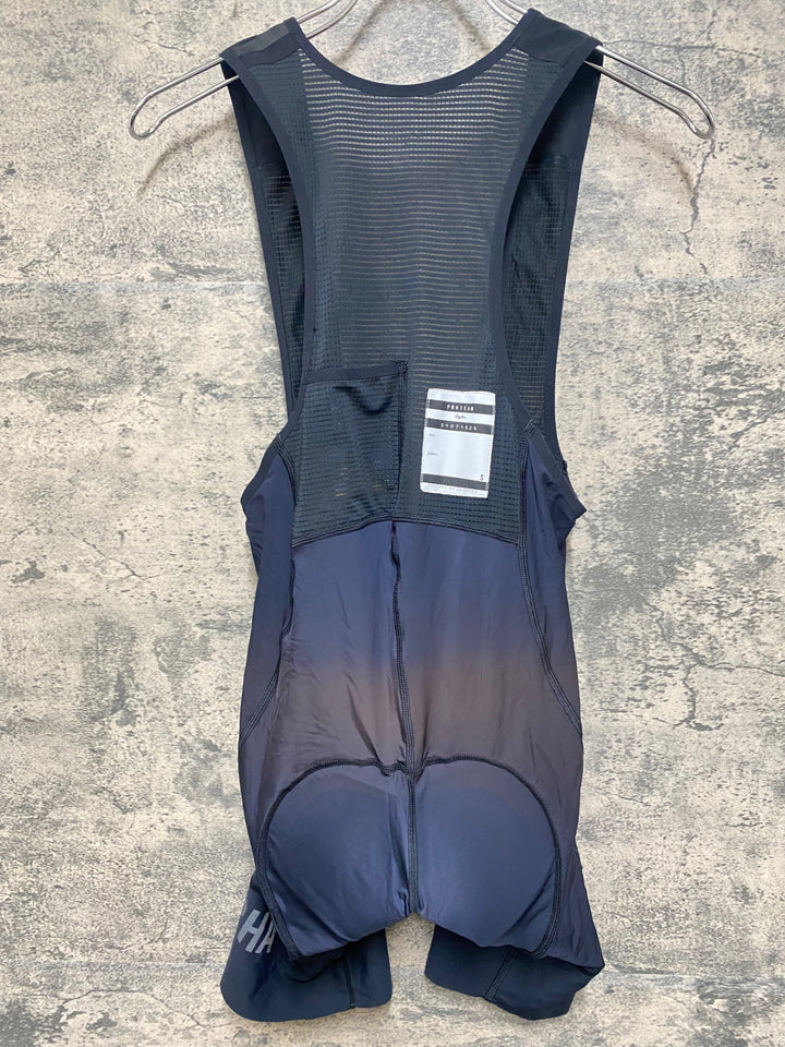 JZ458 ラファ RAPHA PRO TEAM FLYWEIGHT BIB SHORTS REGULAR ビブショーツ S 黒 色褪せ