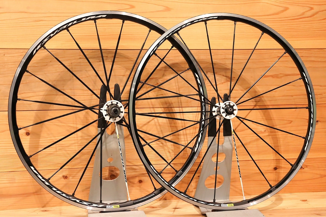 マヴィック MAVIC キシリウム KSYRIUM SLS アルミ クリンチャー ホイールセット シマノ12/11S 15C 【千葉店】