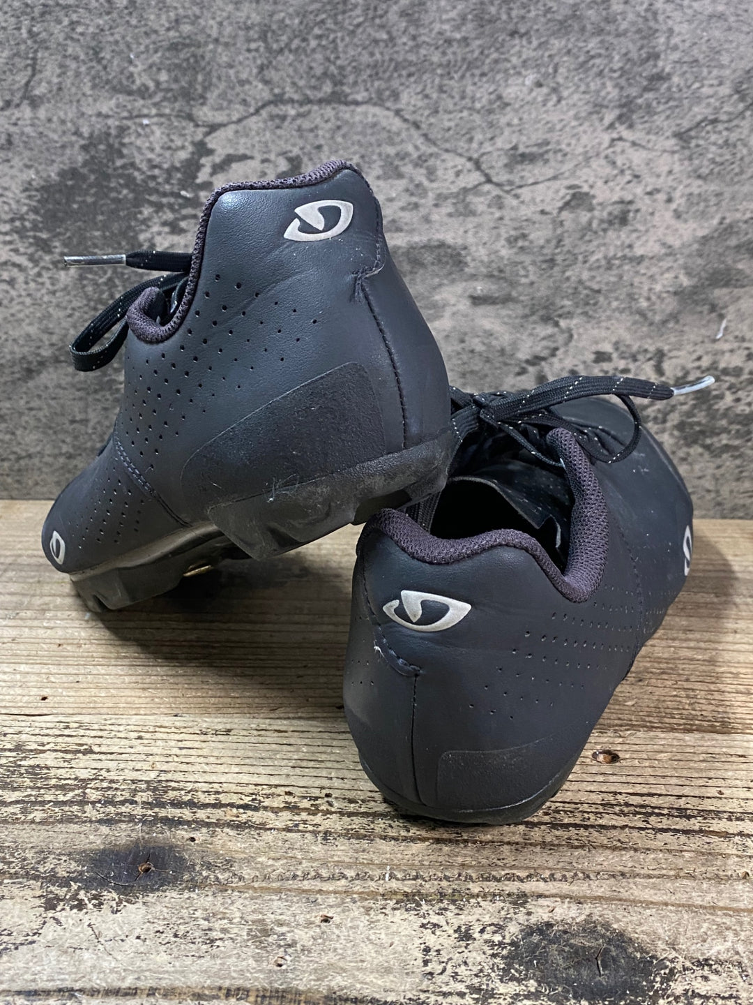 JN077 ジロ GIRO PRIVATEER LACE ビンディングシューズ 黒 EU41 SPD