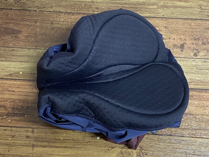 KE792 ラファ Rapha CLASSIC FLYWEIGHT BIB SHORTS SHORT ビブショーツ ネイビー M ※肩紐接着部剥がれのためジャンク