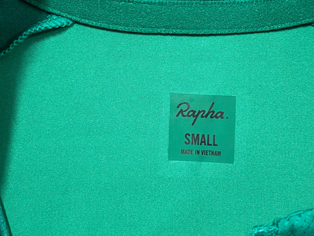 JI685 ラファ Rapha PRO TEAM TRAINING JERSEY 半袖 サイクルジャージ 緑 S