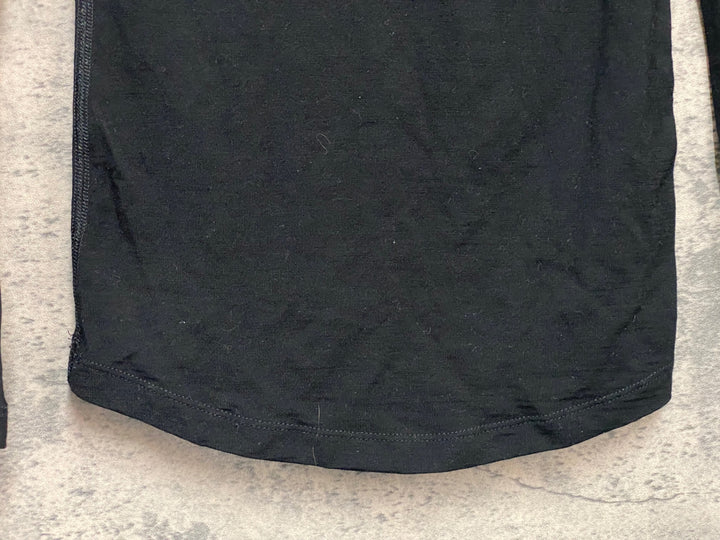 JX653 ラファ Rapha WOMEN'S WINTER BASE LAYER ハイネック 長袖 ベースレイヤー 黒 XXS メリノ