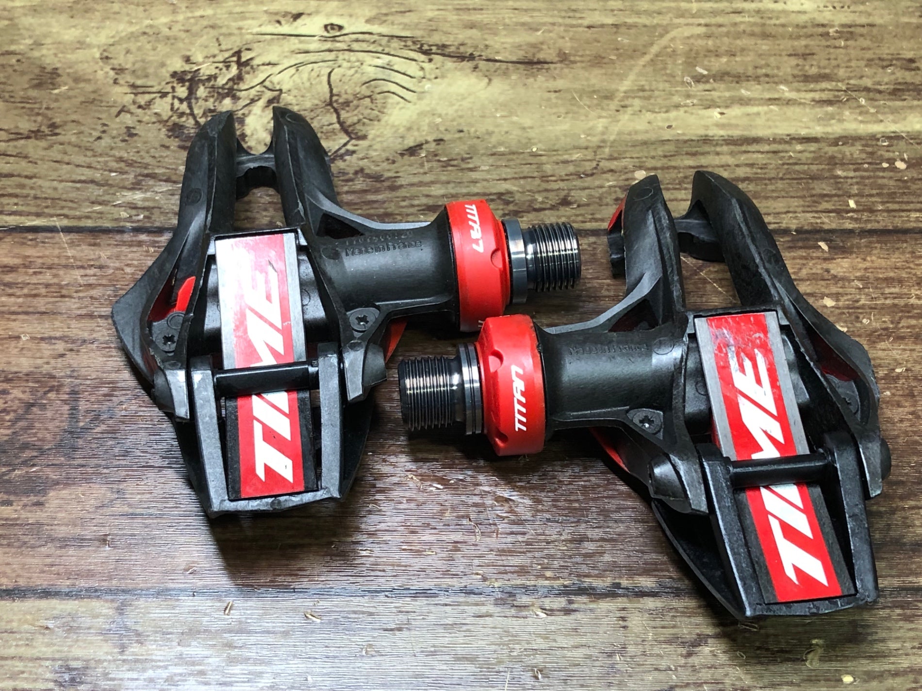TIME XPRESSO12ペダル TIME Xpresso 12 Titan Carbon Pedals - Components