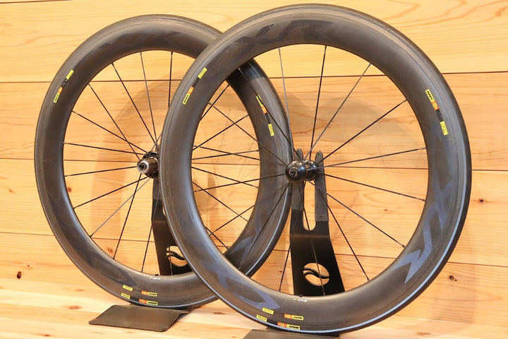 マヴィック MAVIC CXR ULTIMATE 60T カーボン チューブラー ホイールセット シマノ12S/11S 27mm 【千葉店】