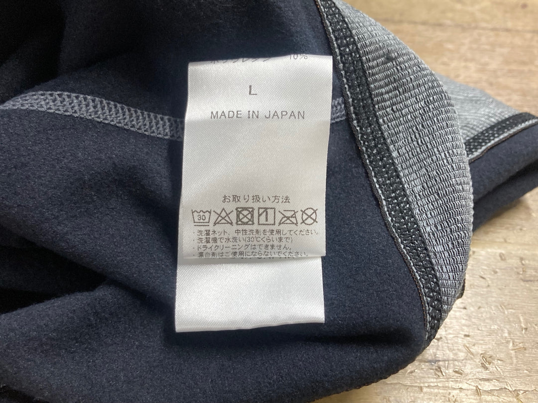 KL009 パールイズミ PEARL iZUMi ニーウォーマー 黒 L 裏起毛