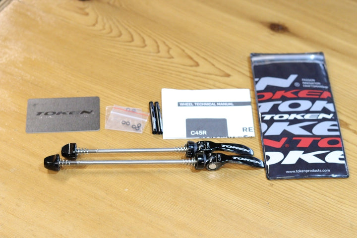 トーケン TOKEN C45 RESOLUTE クリンチャー カーボン ホイールセット シマノ 12/11S 【立川店】