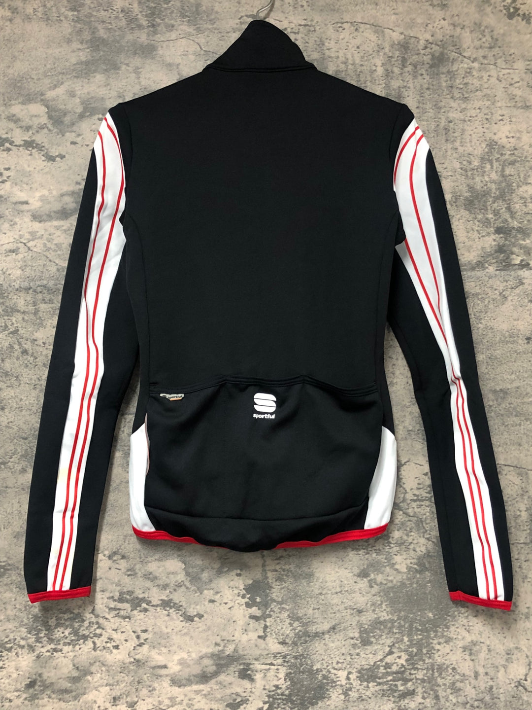 JH009 スポーツフル sportful 長袖 サイクルジャージ 黒 S 裏起毛