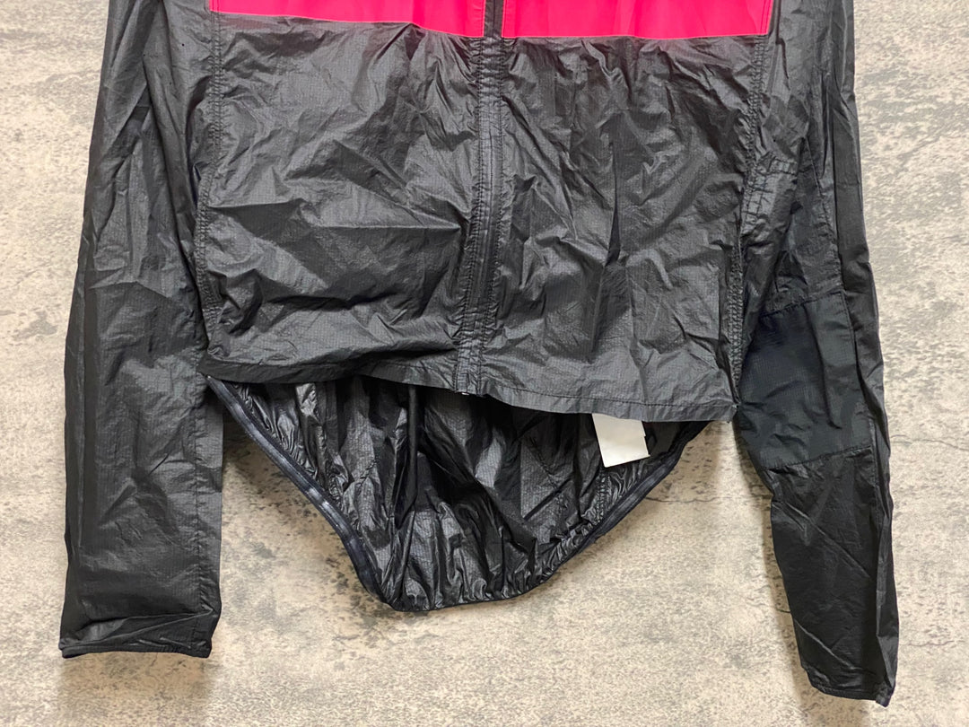 JP286 ラファ Rapha BREVET FLYWEIGHT WIND JACKET 長袖 サイクルジャケット 黒 サイズ不明