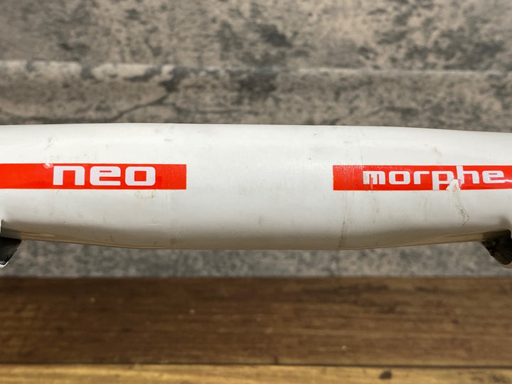 JQ544 チネリ cinelli neo morphe カーボンドロップハンドル 白 エンドC-C400mm Φ31.8