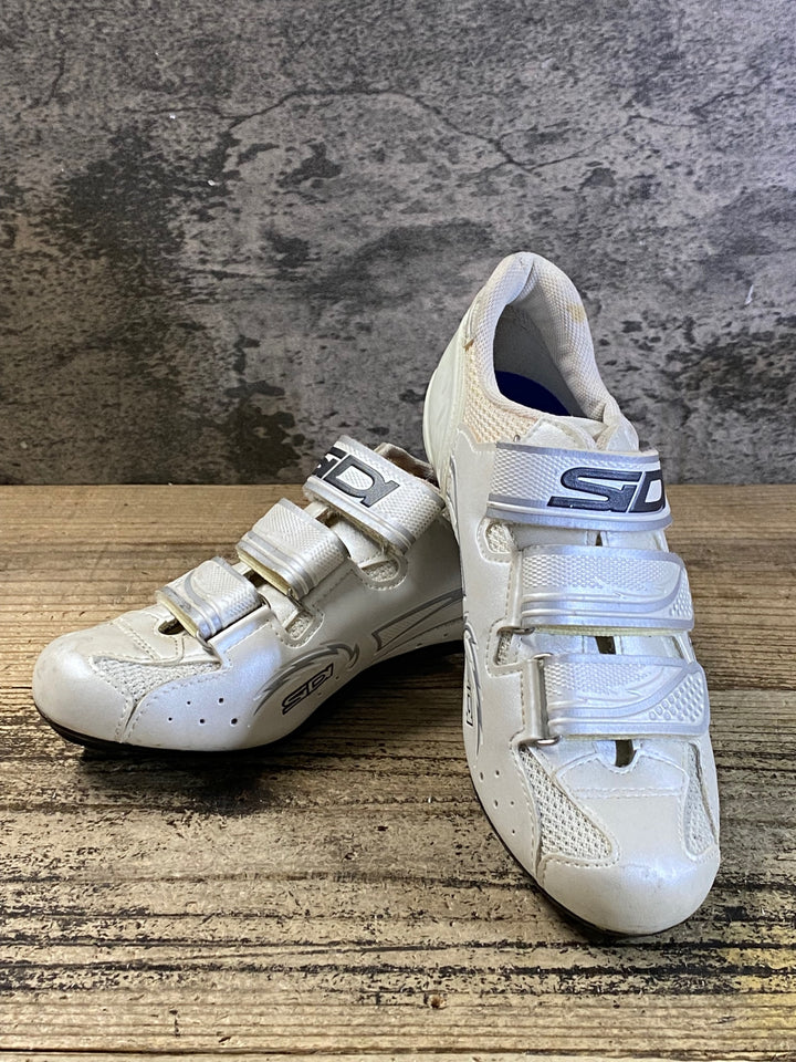 JU551 シディ SIDI SCARPE ZEPHYR WOMAN ビンディングシューズ 白 37 1/2