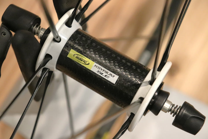 マヴィック MAVIC キシリウム KSYRIUM SLE アルミ クリンチャー ホイールセット シマノ11/12S 15C 【仙台店】