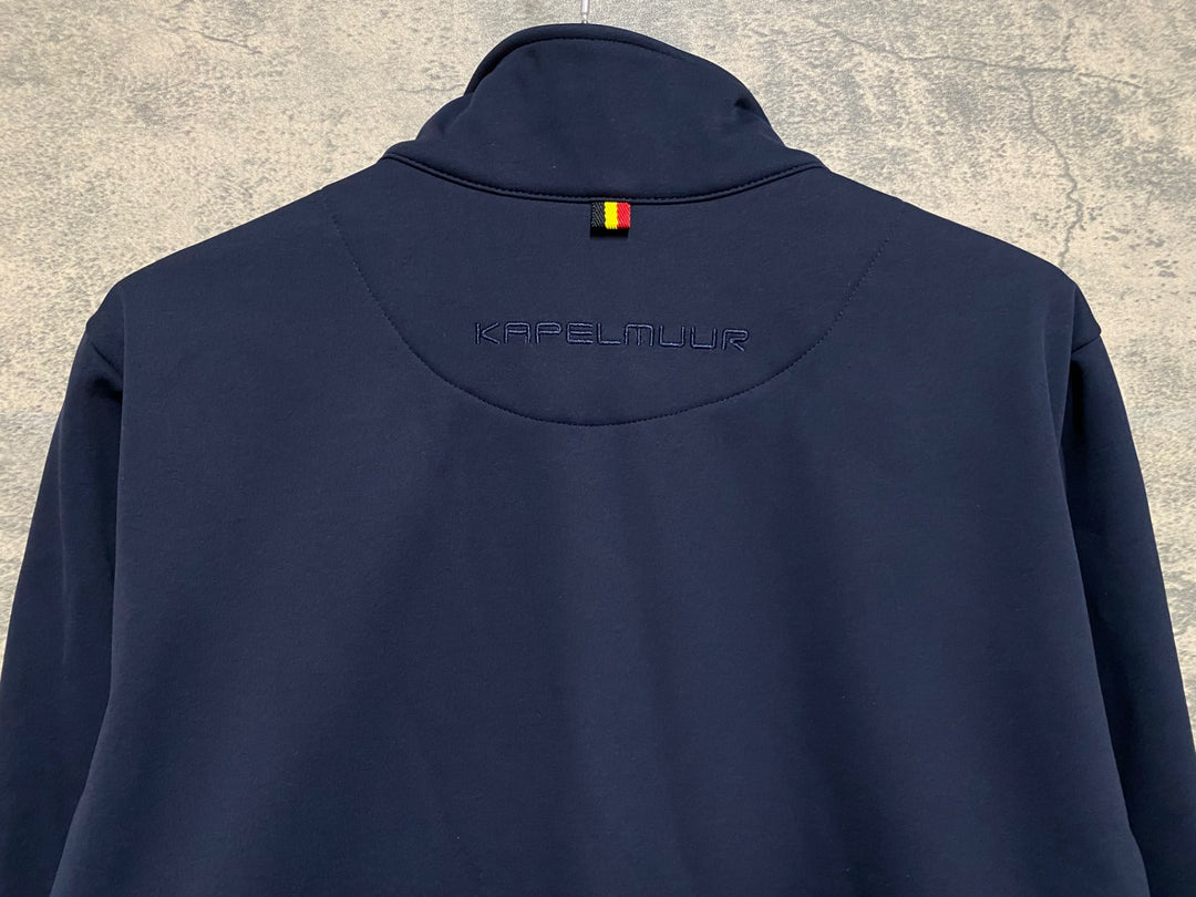 KP358 カペルミュール KAPELMUUR サイクルジャケット 紺 XL 裏起毛